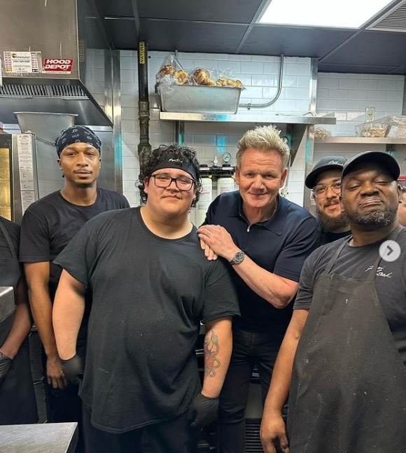Gordon Ramsay stops in Miami before the opening of his restaurants